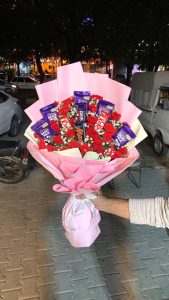 Choclate and Flowers Bouquets