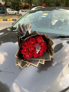 Imported Red Rose Bouquet