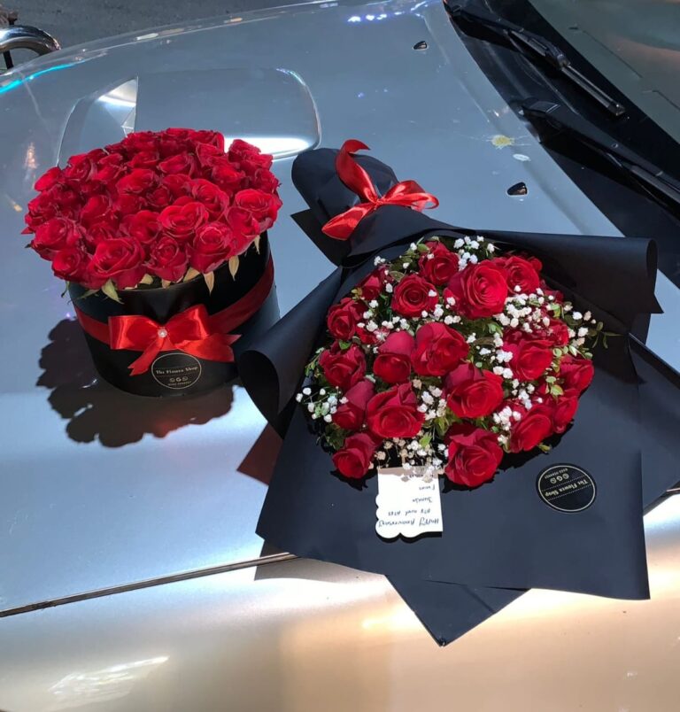 Bela Rose Bouquet Combo