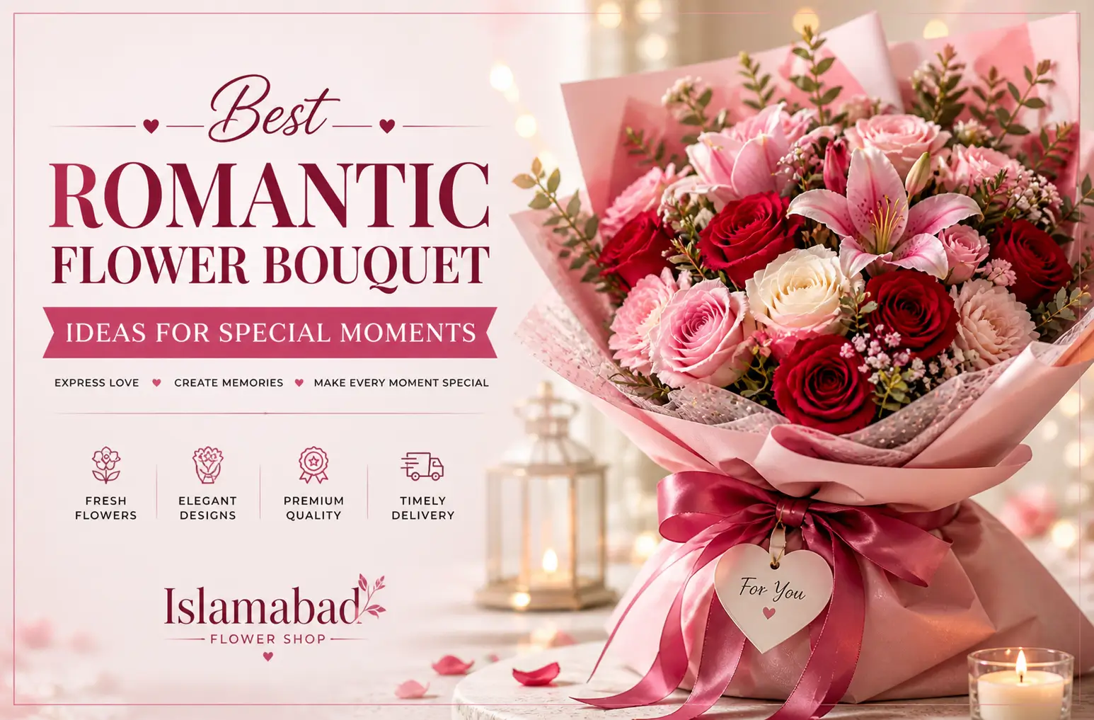 Best Romantic Flower Bouquet