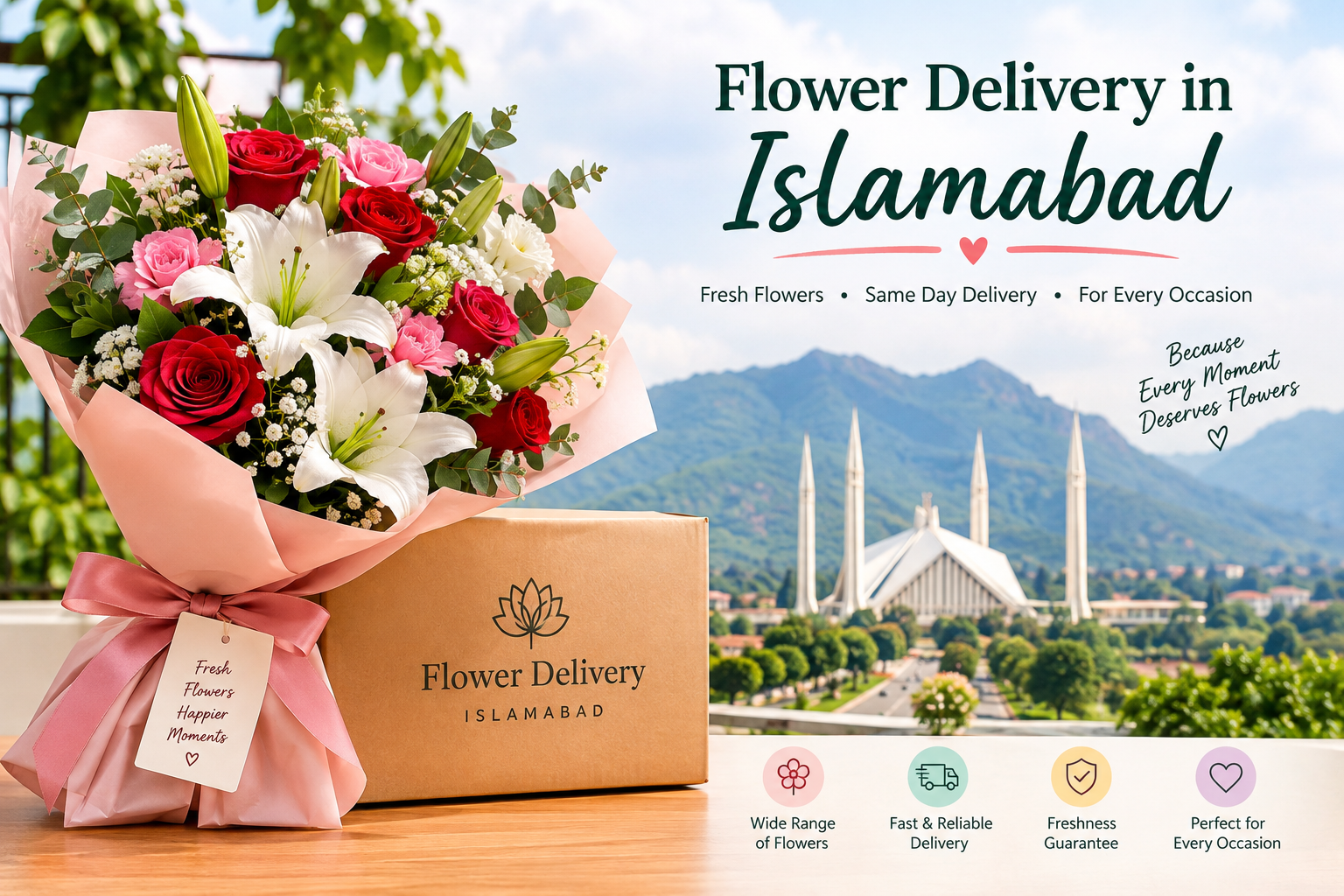 Best Online Flower Shop in Islamabad