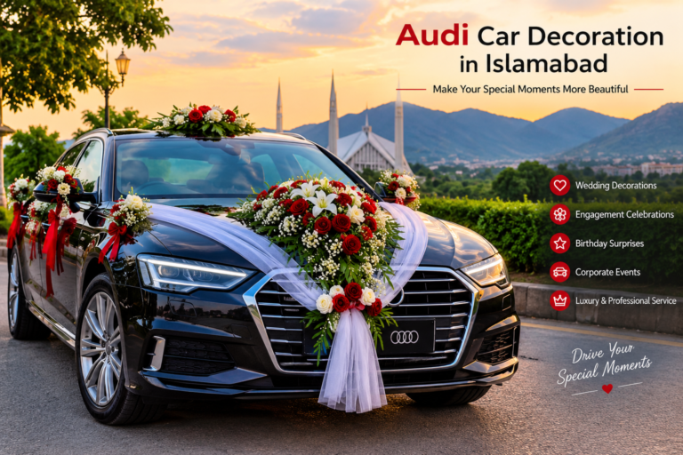 Audi Car Decoration in Islamabad